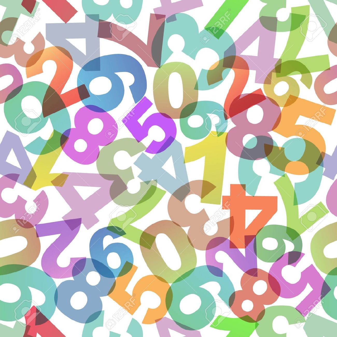 Math clipart background