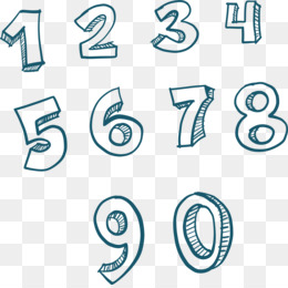 Numbers png free download