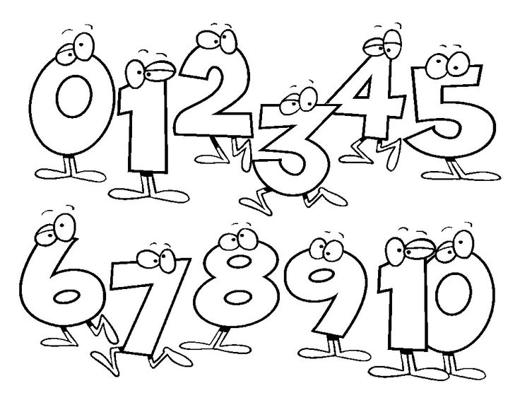 Free Black And White Number Clipart, Download Free Clip Art