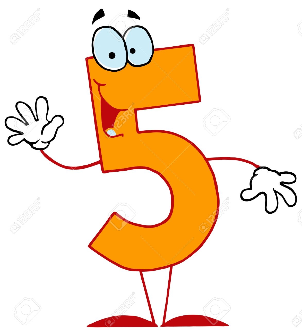 Cute Numbers Clipart