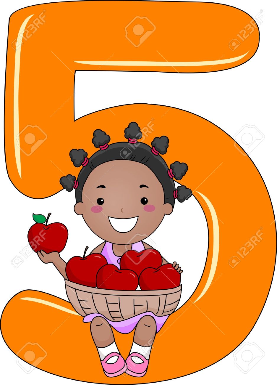 Numbers clipart for kids