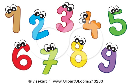 Number clipart for.