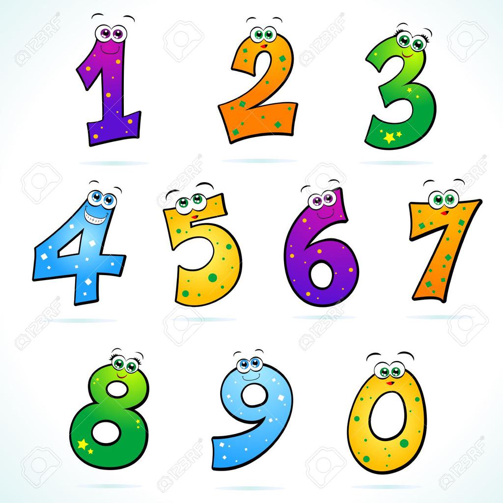 Numbers clipart number.