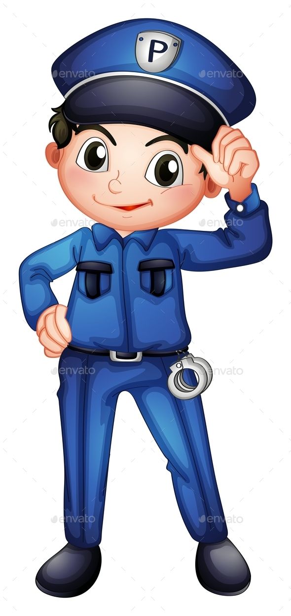 Policeman clipart different.