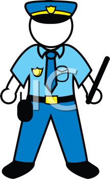 Police person uniform.