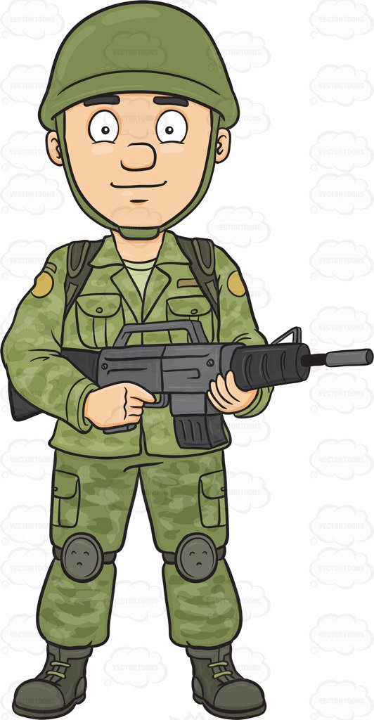 Soldiers clipart occupation.