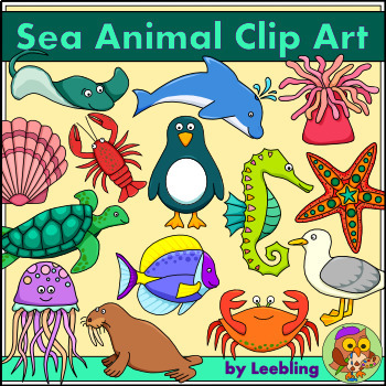 Sea animal clip.