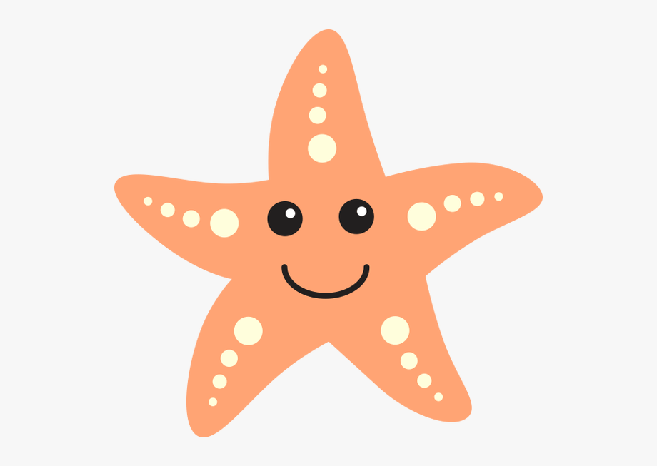 Ocean clipart starfish.