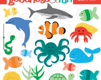 Free Ocean Animal Cliparts, Download Free Clip Art, Free