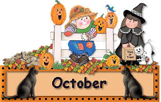 Animated october clipart