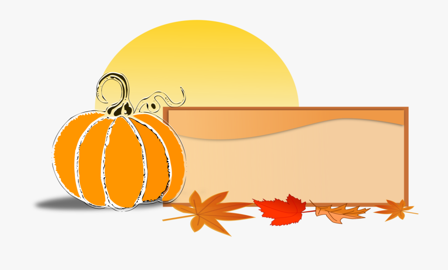 Fall Banner Clipart Free