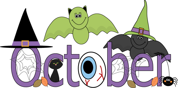 october clipart month