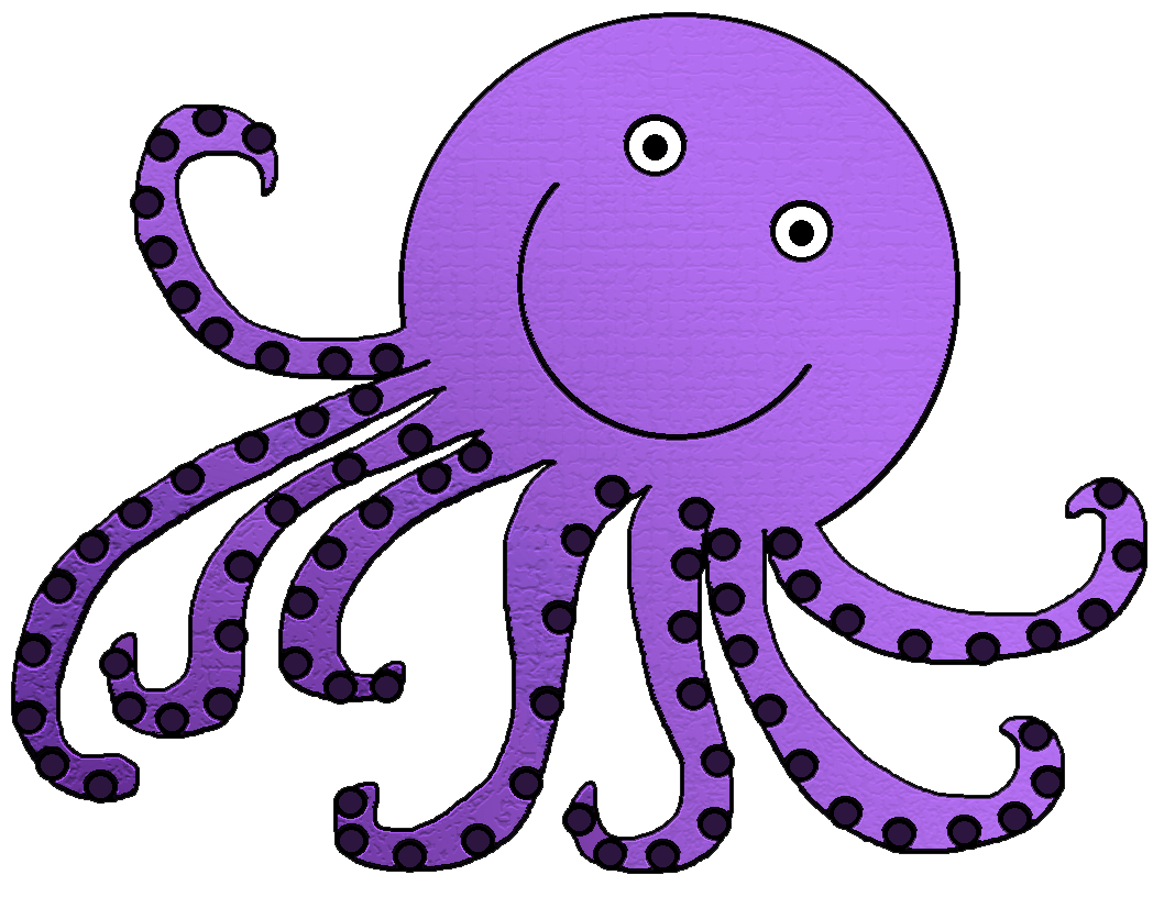 Free octopus cliparts.