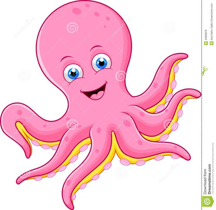 Octopus cartoon clip.