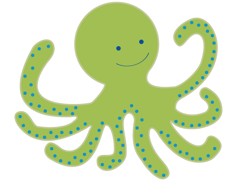 Octopus clipart free clipart images