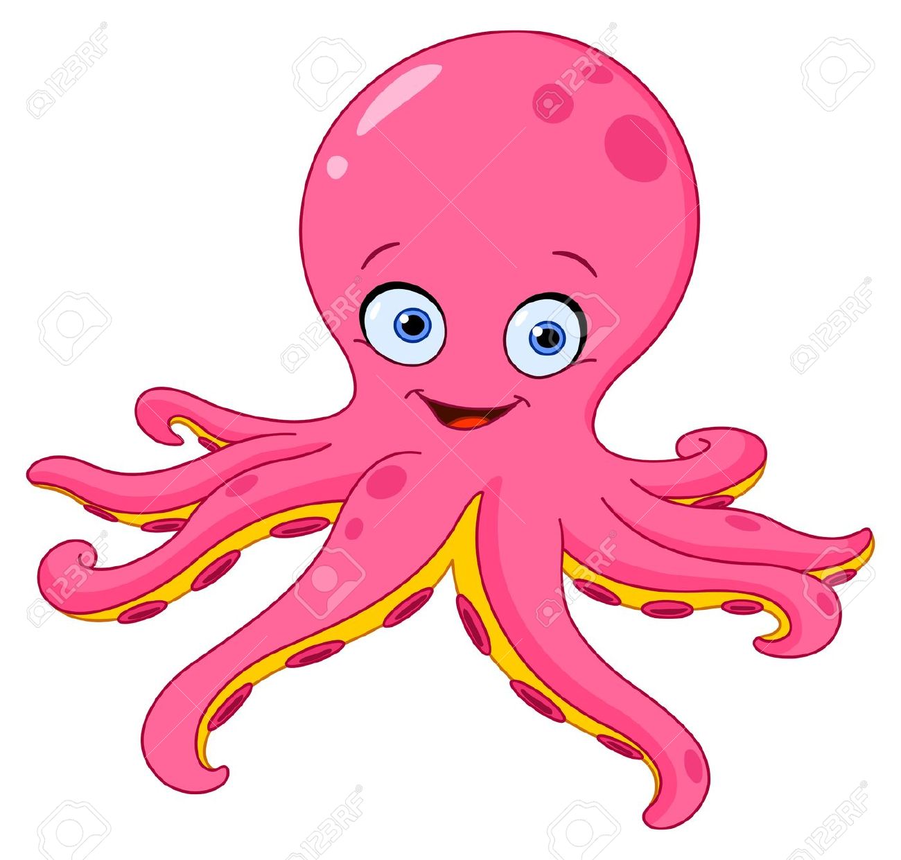Octopus clipart scary, Octopus scary Transparent FREE for
