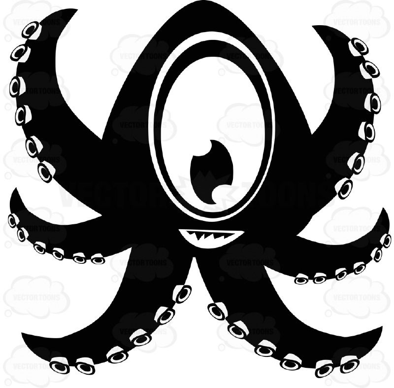 Oneeyed tentacle octopus.