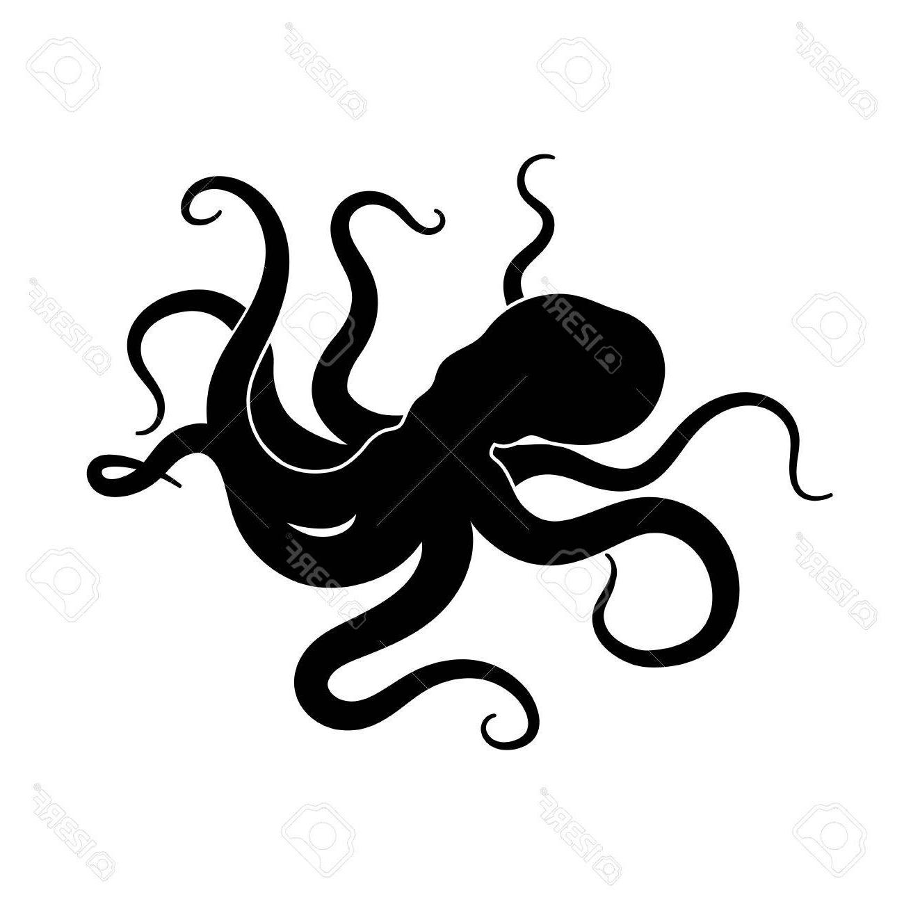 Top octopus silhouette.