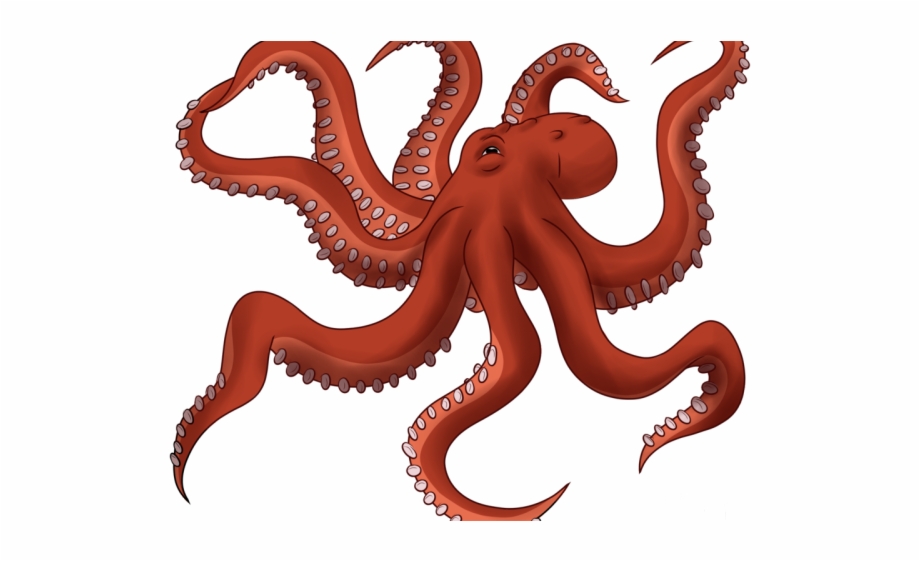 Octopus Clipart Transparent Background