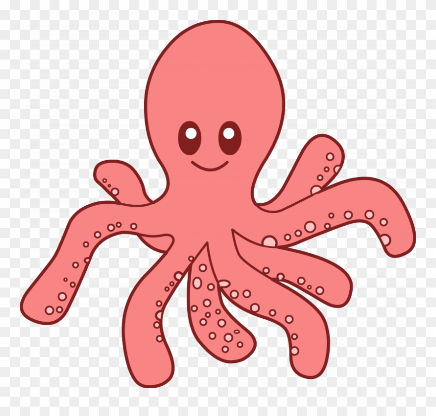 Octopus clipart transparent.