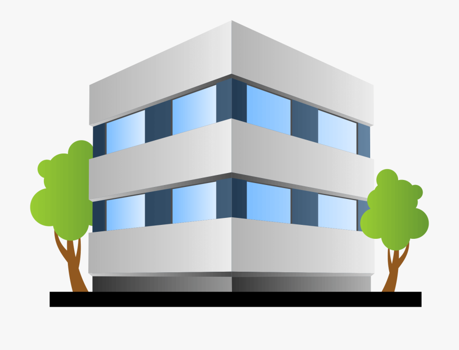 Small Office Building Clipart
