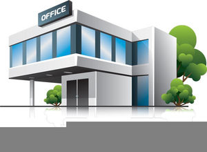 Office Building Clipart Black And White