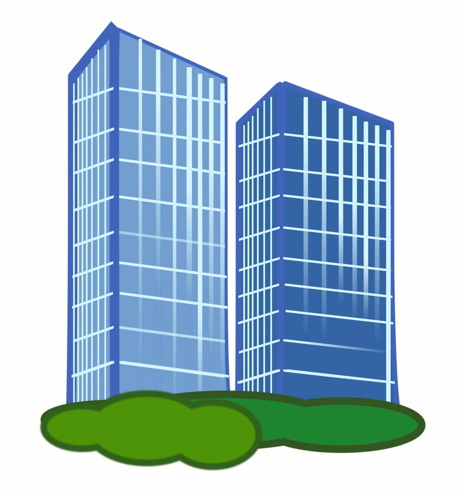 Offices city clipart.