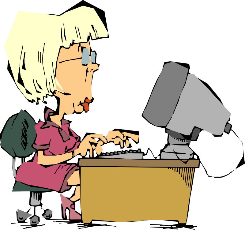 office clipart free computer