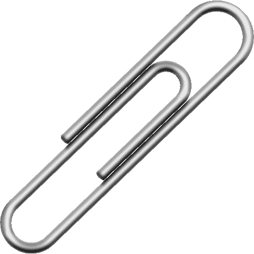 Free paperclips cliparts.