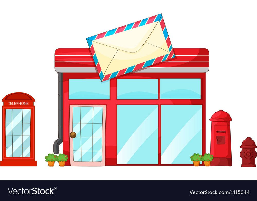 Post office Royalty Free Vector Image