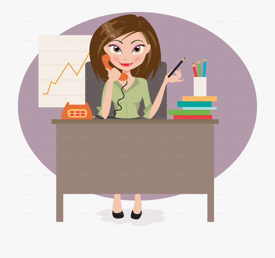 Clipart Person Business Woman