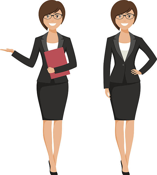office clipart woman