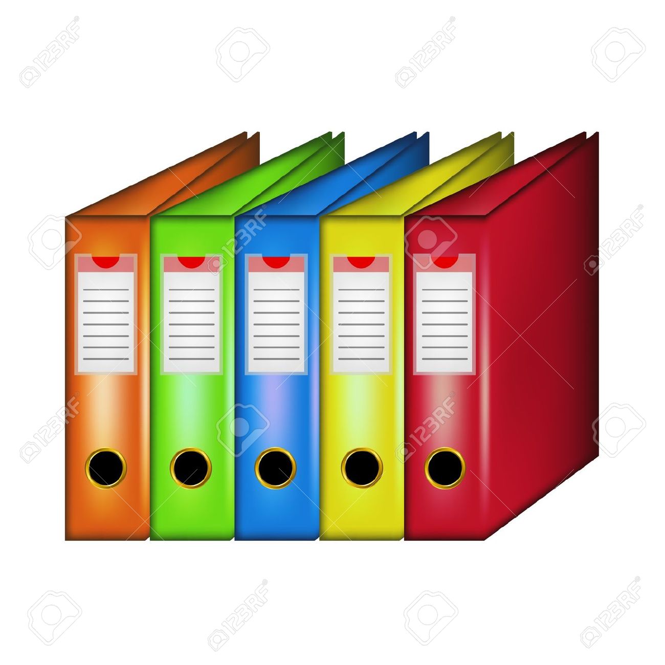 Binder clipart office file, Binder office file Transparent