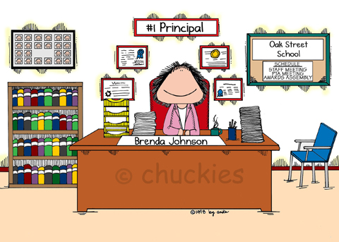 Female School Principal Clipart