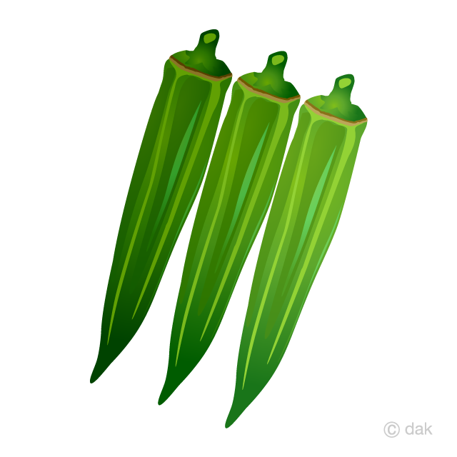 Free Okra Clipart Image