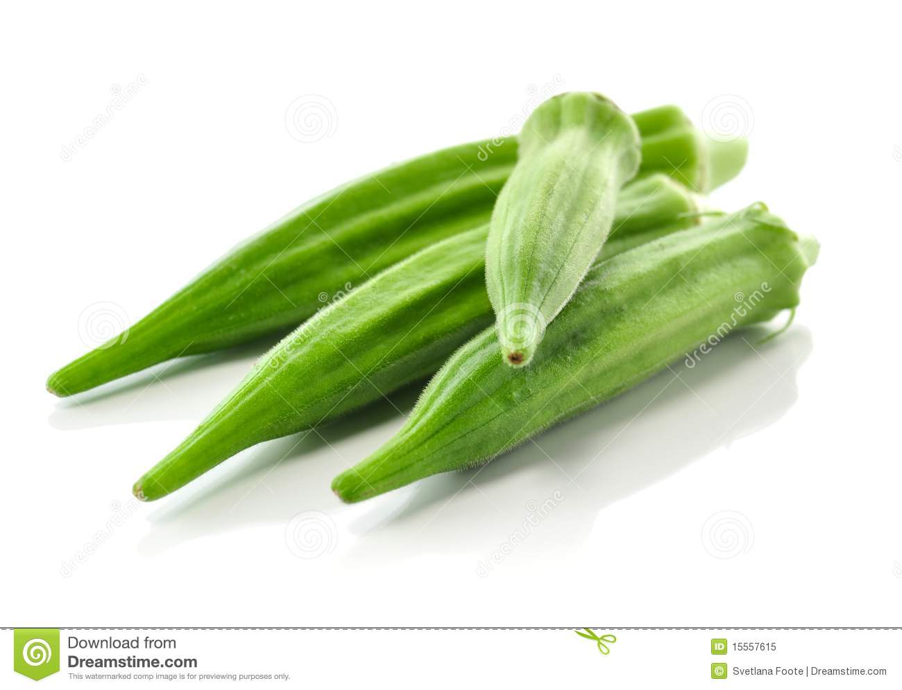 Okra clipart black and white