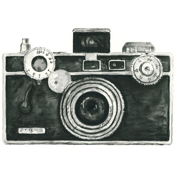 Old camera clipart