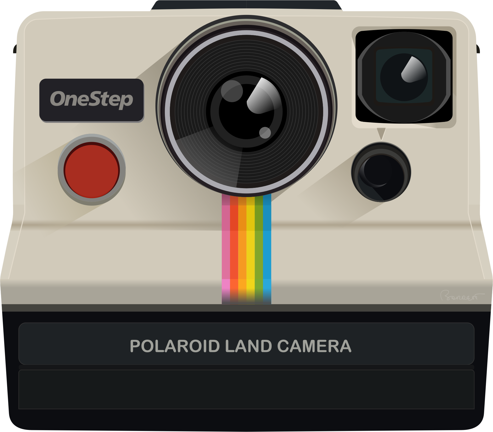 Polaroid 1000 land.