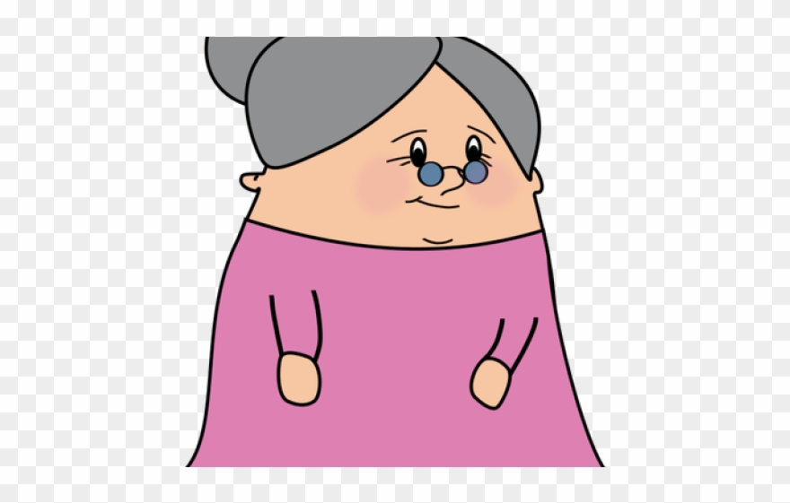 Singing Clipart Old Woman