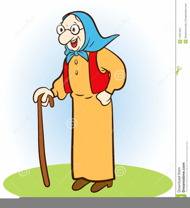 Little Old Lady Clipart