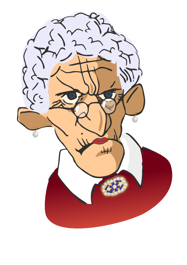 Free Old Woman Cartoon, Download Free Clip Art, Free Clip