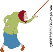Old Woman Clip Art