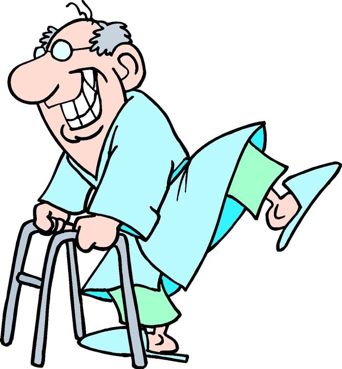old lady clipart hip