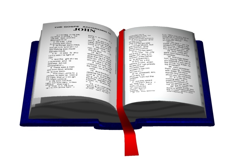 open bible clipart holy