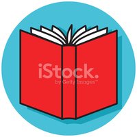 Open Book Back Icon stock vectors