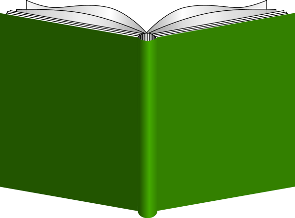 open book clipart back