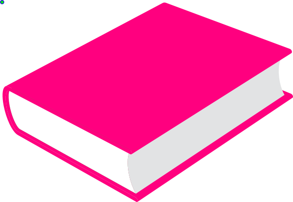 Pink book clip.