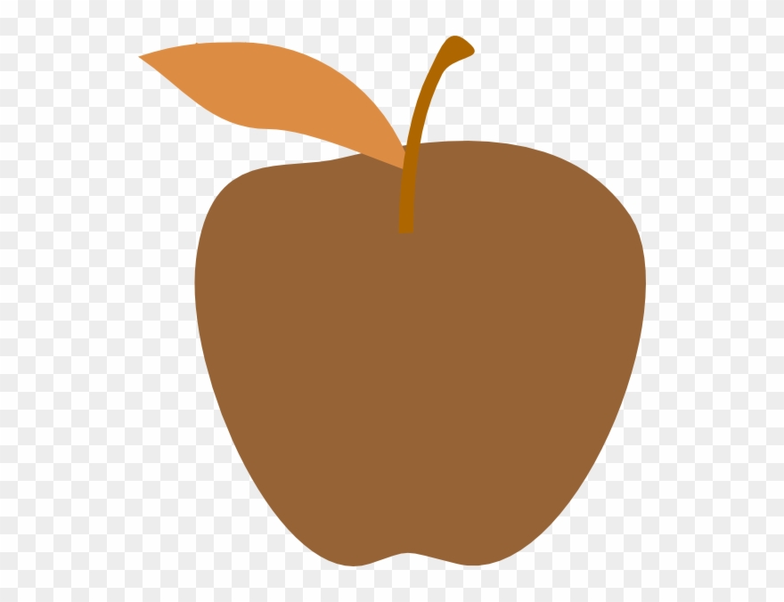 Brown Clip Art Apples