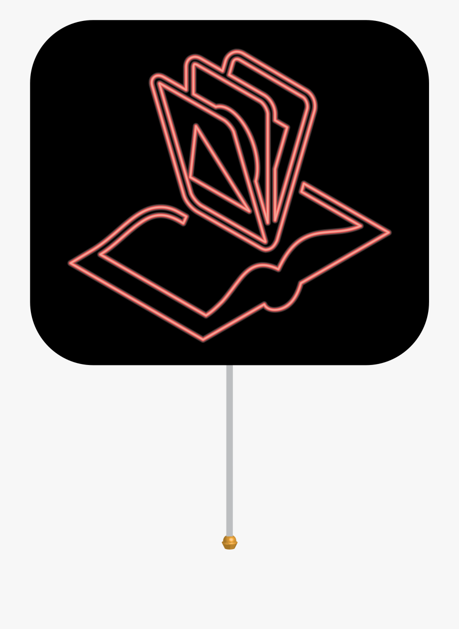 Open Clip Art Library Neon Sign