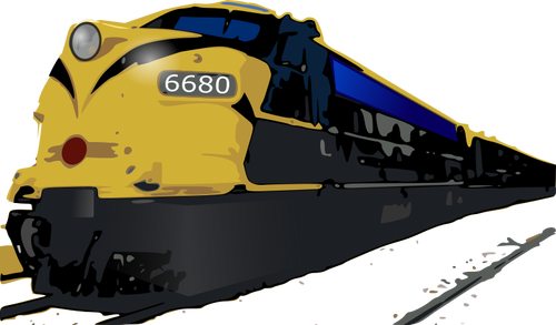 Train vector clip art graphics